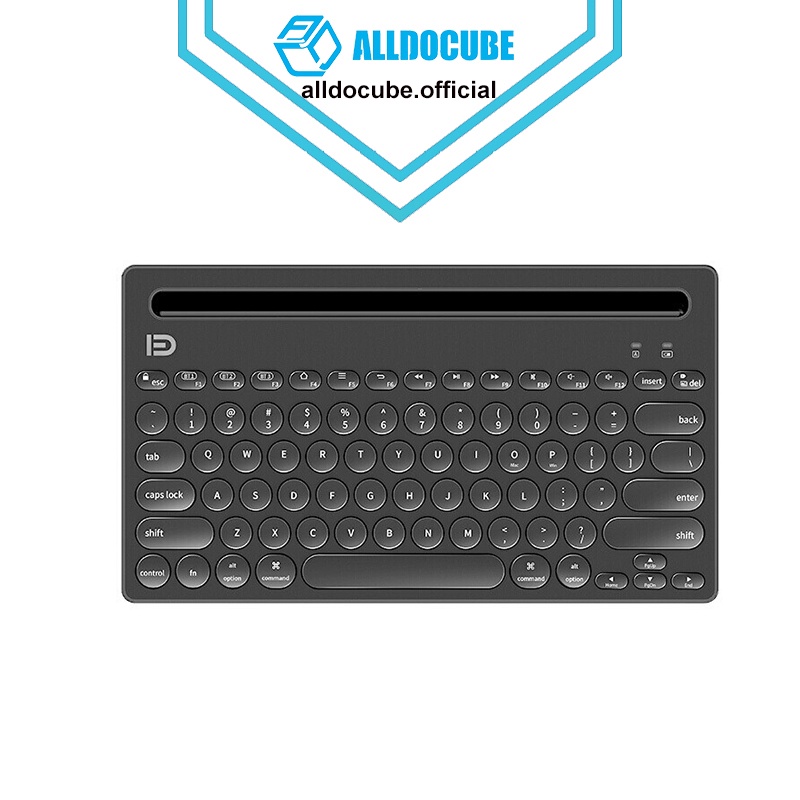 ภาพหน้าปกสินค้าFD IK3381 Multi-Device Bluetooth Keyboard ฟรี สติกเกอร์ภาษาไทยสำหรับ IK3381 (แป้นพิมพ์ คีย์บอร์ด wireless)