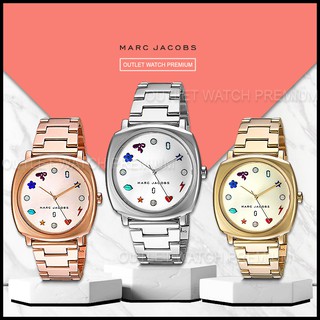 สินค้า OUTLET WATCH นาฬิกา Marc Jacobs OWJ34 นาฬิกาข้อมือผู้หญิง นาฬิกาผู้ชาย แบรนด์เนม ของแท้ Brandname MJ Watch รุ่น MBM3548