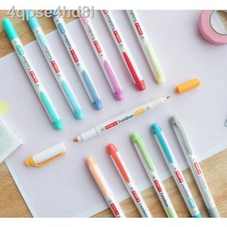 ۩✁ใหม่!!! ชุด17สีพร้อมกระเป๋า✨ ปากกาเน้นข้อความ ปากกาไฮไลท์ Twinliner Soft Dong-A 12สี 17สี