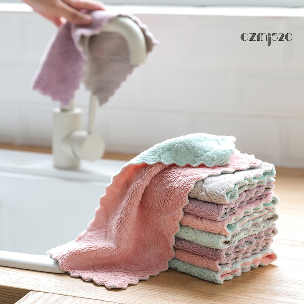 ag-ผ้าดูดซับน้ำซักผ้าจานผ้า-ผ้าขนหนู-rag-home-kitchen-clean-tablecloth
