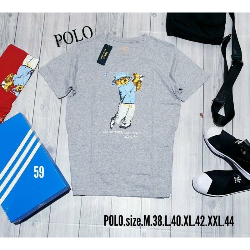 เสื้อยืดงานสกีนห้อยป้าย-polo