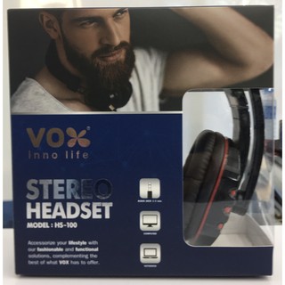 Stereo Headset VOX inno life Model HS-100