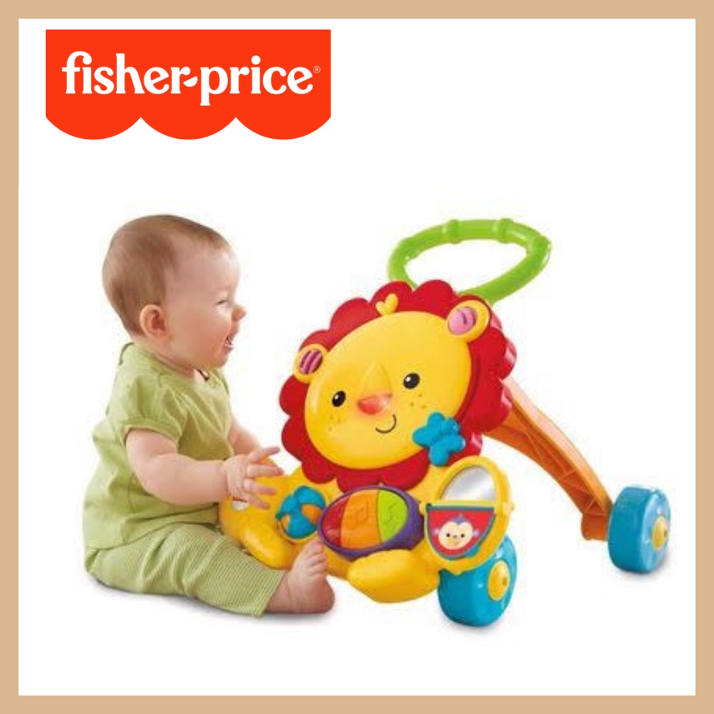 fisher-price-ฟิชเชอร์-ไพรส์-รถผลักเดิน-รถหัดเดิน-ลายสิงโต-musical-piano-lion-walker-ของเล่นเด็ก-ของเล่น