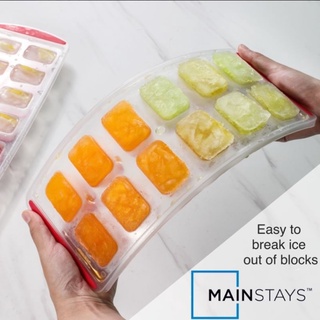 Mainstays ice cube บล็อคทำน้ำแข็ง 12 ก้อน 1 ชุดมี 2 บล็อค
