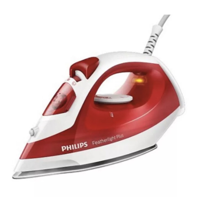 philips-featherlight-plus-เตารีดไอน้ำ-รุ่น-gc1426-สีแดง-1400w-เตารีดผ้าไอน้ำ-เตารีดผ้า-เตารีดไอน้ำ-เตารีดไอน้ำยืน-เตาร