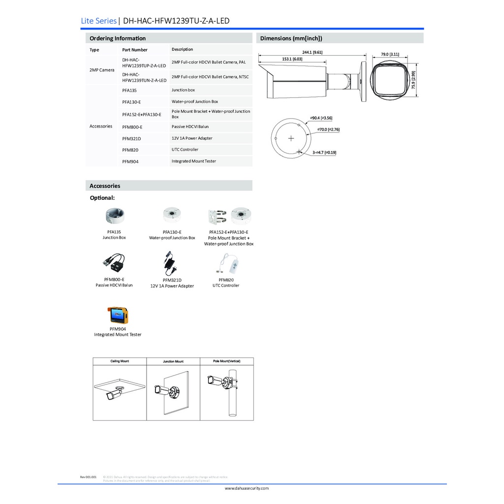 dahua-กล้องวงจรปิด-2-ล้านพิกเซล-รุ่น-dh-hac-hfw1239tu-z-a-led-full-color-บันทึกภาพและเสียง