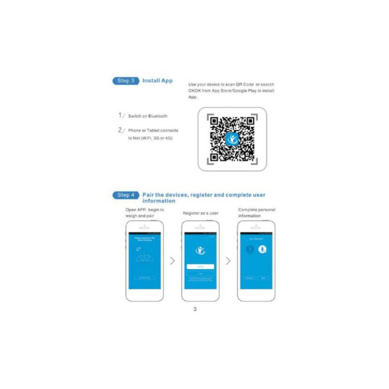 bluetooth-weighing-scale-เครื่องชั้งน้ำหนักดิจิตอลพร้อมแสดงมวลไขมัน