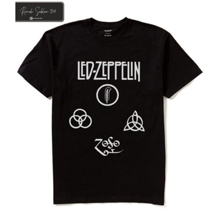 Zeppelin เสื้อยืด LED / เสื้อยืด ZEPPELIN LED ZEPPELIN / เสื้อยืด ZEPPELIN LED BAND / เสื้อยืดโลหะ / เสื้อยืดเพลง / เสื้