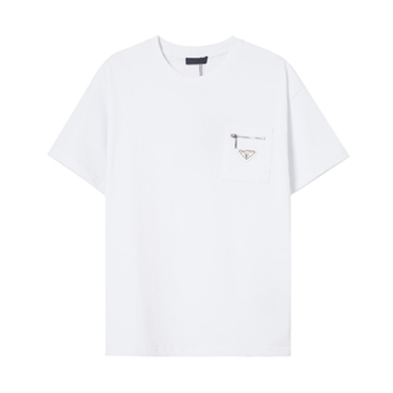 s-5xl-เสื้อยืดแขนสั้นลําลอง-คอกลม-ผ้าฝ้าย-แต่งซิป-พิมพ์ลายตัวอักษร-prada-แฟชั่นคู่รัก-สไตล์คลาสสิก-พลัสไซซ์-สําหรับผู้ช