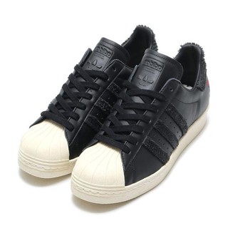 Adidas รองเท้าลำลองชาย ADIDAS Superstar 80s CNY ลิขสิทธิ์แท้ สีดำ BA7778