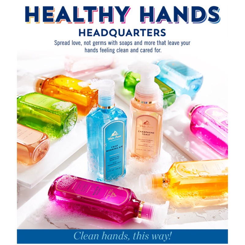 โฟมล้างมือฆ่าเชื้อโรคbath-and-body-works-gentle-foaming-hand-soap-8-oz-ให้มือสะอาด-ปลอดเชื้อ-มือนุ่มพร้อมกลิ่นหอมติดมือ