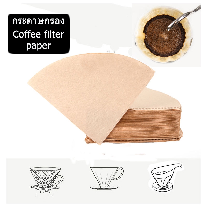 กระดาษดริป-กระดาษกรองกาแฟ-100-แผ่น-แบบหนา-แผ่นฟิลเตอร์กรองกาแฟ-กรองกาแฟ-ดริปกาแฟ-coffee-filter-paper-100pcs-cometobuy6