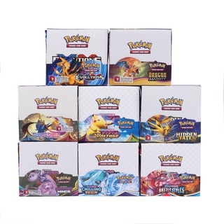 โปเกมอน324Pcs/Box Pokemon Cards TCG: Sword&Shield Sun & Moon Evolutions ...