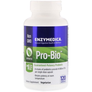 💥pre order💥🇺🇸 Enzymedica, Pro-Bio, Guaranteed Potency Probiotic, 30,90,120 Capsules