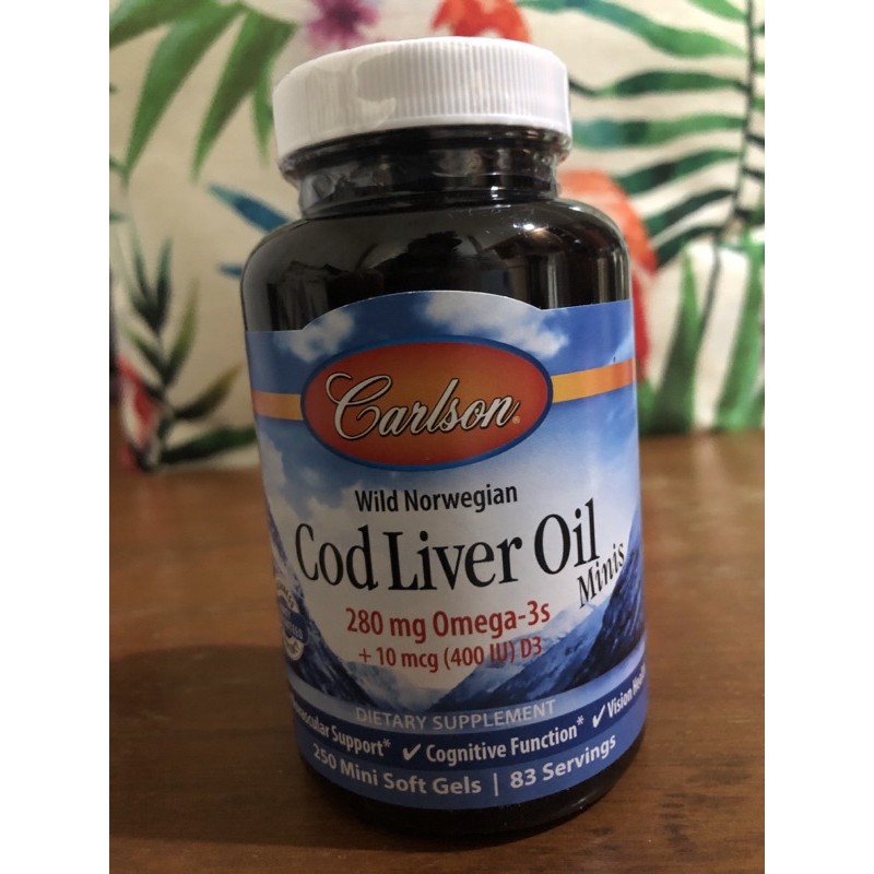 น้ำมันตับปลาค็อด-norwegian-cod-liver-oil-1000-mg-250-softgel