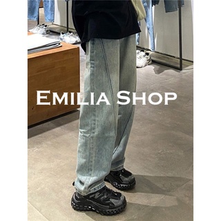 EMILIA SHOP กางเกงขายาว กางเกง กางเกงขายาวผู้หญิง 2022 ใหม่ ES220147