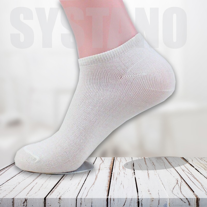 ภาพหน้าปกสินค้าSystano ถุงเท้าข้อสั้น สีพื้น No.S055 จากร้าน systano บน Shopee