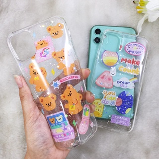 พร้อมส่งเคสใสออปโป้A3S F9 A12 เคสนิ่ม TPU เคสกันกระแทกกันกล้องเคสการ์ตูน เคสแฟชั่น ฟรีGriptok ป๊อปอัพติดหลังโทรศัพท์