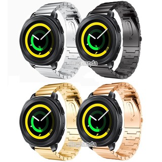 สายสเตนเลสใหม่สมาร์ทสายนาฬิกาสำหรับ Samsung Gear Sport S4 Smart Watch
