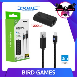 สินค้า ถ่านชาร์จ Xbox X series ยี่ห้อ Dobe Battery Pack [ถ่านจอย xbox] [แบตจอย] [แบต] [ถ่าน x box]
