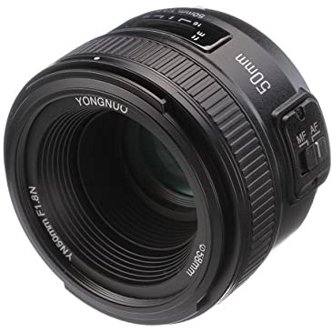 ภาพสินค้าYongnuo YN 50mm f/1.8 N for Nikon แถมฟรี HOOD&Filter จากร้าน it.station.shop1 บน Shopee ภาพที่ 2