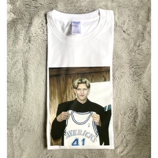 เดิร์ก nowitzki เสื้อวินเทจคุณภาพ/เอ็นบีเอ/บาสเกตบอล O+=