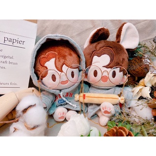 พร้อมส่ง ตุ๊กตาหนูป๋อจ้าน ของครบ‼️ ตุ๊กตาป๋อจ้าน15cm ตุ๊กตาอี้ป๋อ ตุ๊กตาเซียวจ้าน