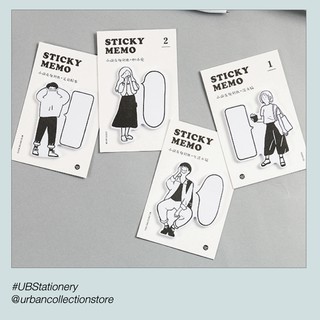 Girls &amp; Boys Sticky Note โน๊ต สำหรับจดบันทึกหรือตกแต่ง