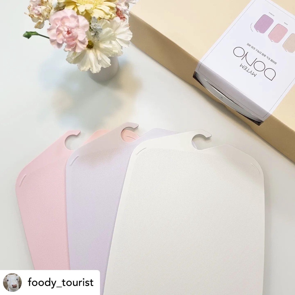 diarytools-พร้อมส่ง-mytem-dono-slim-index-cutting-board-set-ชุดเขียงพร้อมขาตั้ง