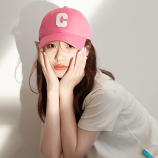 Blogger หมวกเบสบอลกันแดด กันแดด พิมพ์ลายตัวอักษร C สไตล์เกาหลี ญี่ปุ่น สําหรับผู้หญิง