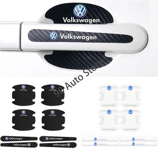 ฟิล์มกันรอยขีดข่วนประตูรถยนต์สําหรับ Volkswagen Vw Passat Polo Vento Beetle Jetta Tiguan R32 Bora