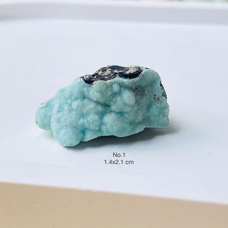 หินดิบ-เฮมิมอไฟต์-hemimorphite-หินแท้