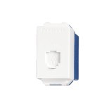 PANASONIC เต้ารับโทรศัพท์ 6P/4C WEG2164 สีขาว / WEG2164H สีเทา | Shopee ...