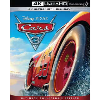 Cars 3/สี่ล้อซิ่ง ชิงบัลลังก์แชมป์ (4K UHD + Blu-ray) (UHD ไม่มีไทย/BD มีเสียงซับไทย)