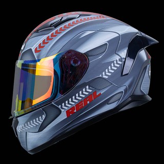 ภาพหน้าปกสินค้าReal helmet full face รุ่น Raptor Cyborg ซึ่งคุณอาจชอบสินค้านี้