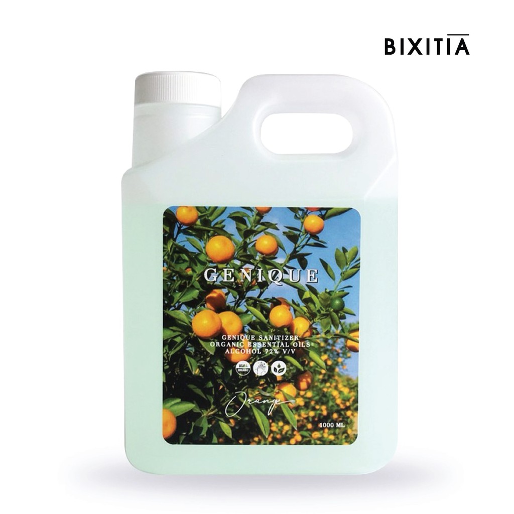 แถวกรวยจิ๊วเติมเเอลกอฮล์-bixitia-พร้อมส่ง-แกลลอน-1000-ml-พร้อมแอลกอฮอล์-alcohol-72-แถมกรวยจิ๊วทุกขวด