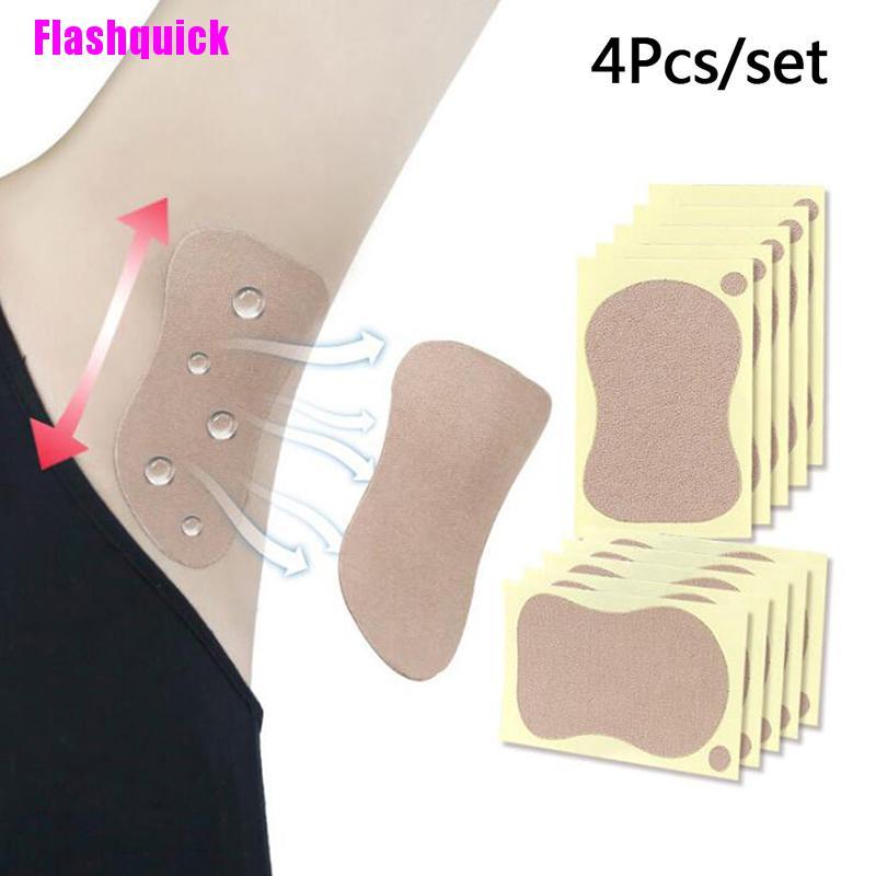 flashquick-แผ่นสติ๊กเกอร์ดูดซับเหงื่อใต้วงแขนป้องกันเหงื่อใต้วงแขน