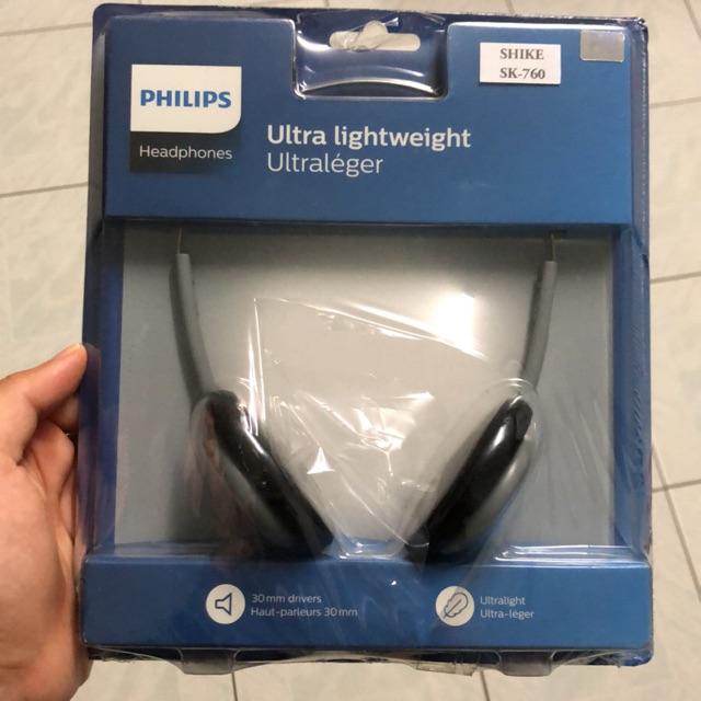 Philips Lightweight Headphones SBCHL140/10 | Shopee Thailand