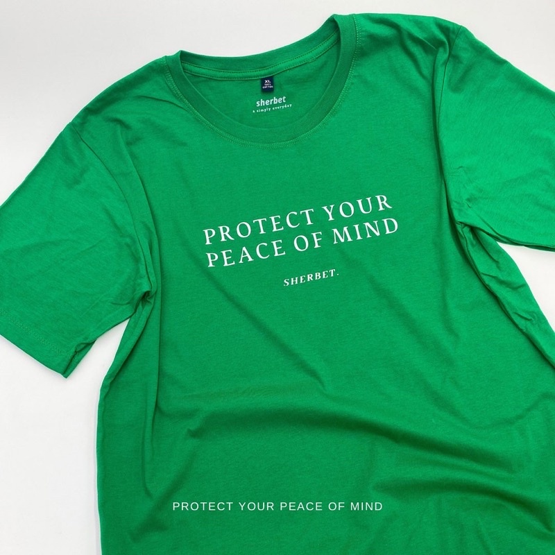 sherbettee-เสื้อยืดลาย-peace-of-mind