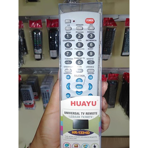 รีโมท pitikant huayu HR-133+ID ใช้ได้กับทุกรุ่น ทุกยี่ห้อ | Shopee Thailand