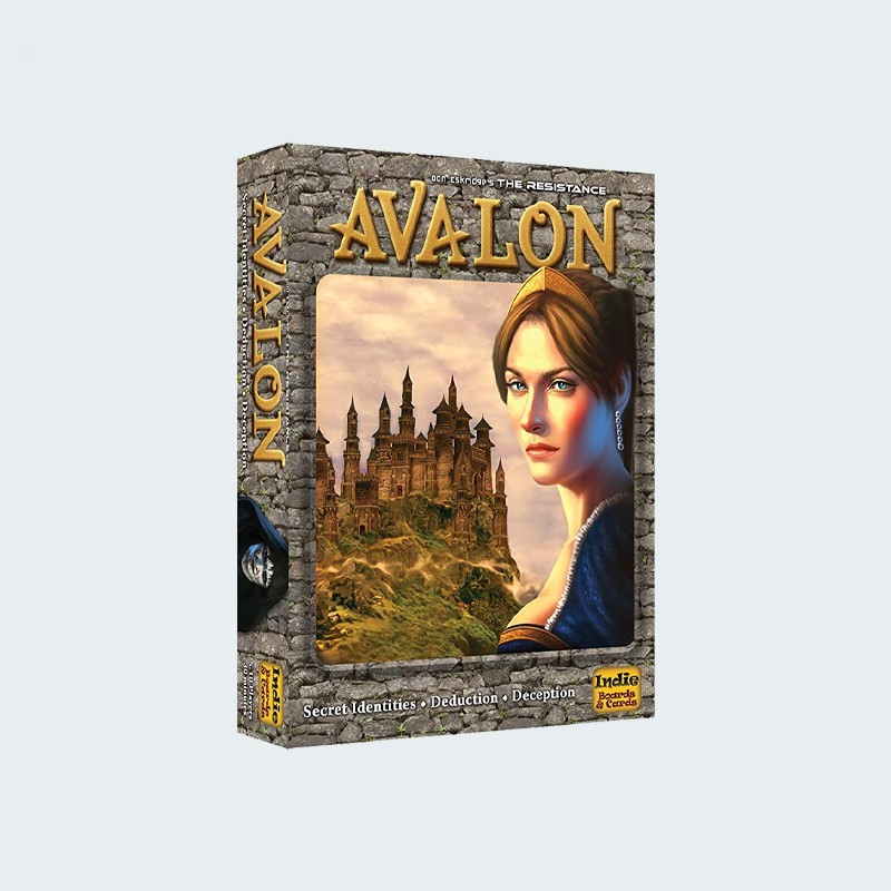 ภาพหน้าปกสินค้าThe Resistance : Avalon Board Game (ภาษาอังกฤษ) - บอร์ดเกม อวาลอน