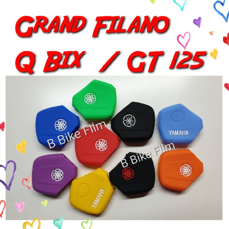 ภาพหน้าปกสินค้าซิลิโคนตัวกุญแจ Grand Filano / Qbix /GT 125 / Fino125 จากร้าน bbikefilm บน Shopee