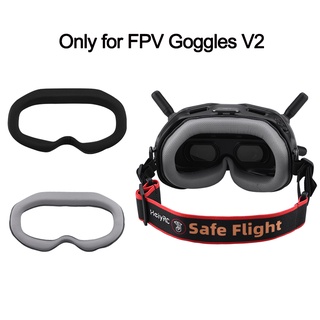 อะไหล่แผ่นปิดตา พร้อมสายคล้องคอ ปรับได้ สําหรับ DJI FPV Goggles V2 DJI FPV Combo Goggles