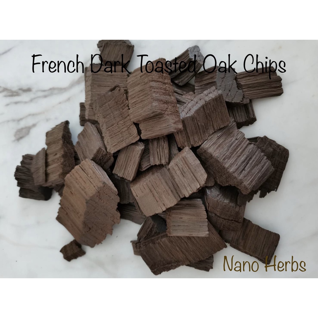 French Toasted Oak Chips 4 Oz - For Homebrewing And Winemaking