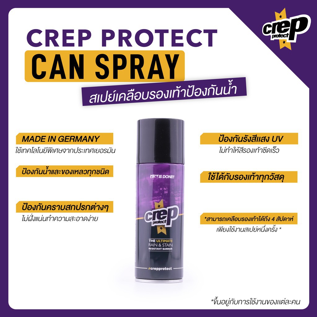 ภาพหน้าปกสินค้าCrep Protect Spray can - สเปรย์เคลือบรองเท้า 200ml จากร้าน voyage_store_official บน Shopee