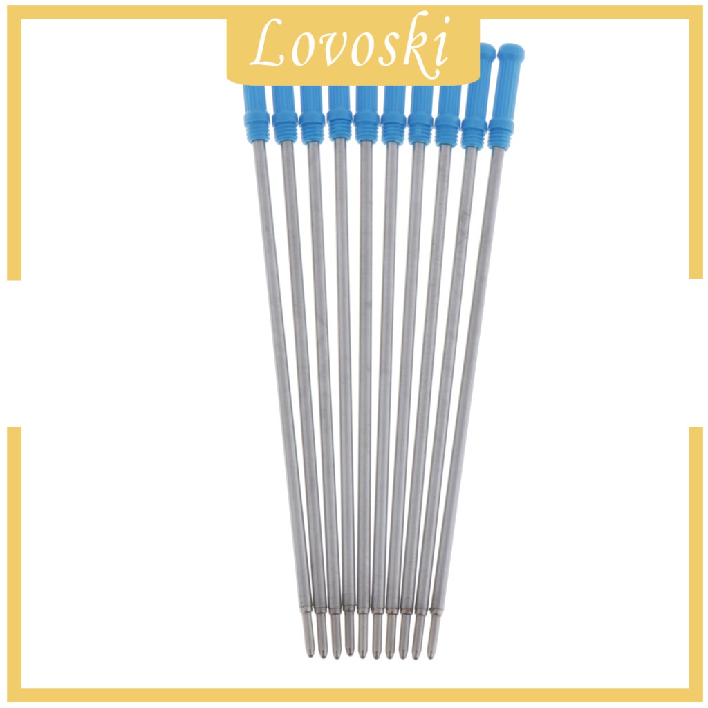 ราคาและรีวิว( Lovoski ) ปากกาลูกลื่นแบบเติมได้ 2 มม . 10 ชิ้น