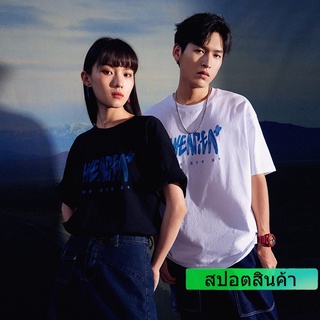 A21 ใหม่ เสื้อยืดลําลอง ผ้าฝ้าย แขนสั้น คอกลม พิมพ์ลาย ทรงหลวม แฟชั่นสําหรับผู้ชาย คู่รัก