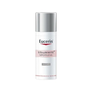 ไนท์ ไบรท์เทนนิ่ง | ยูเซอริน Eucerin Spotless Brightening Night Cream Fluid 50ml. ลดจุดด่างดำ กระ ฝ้าแดด