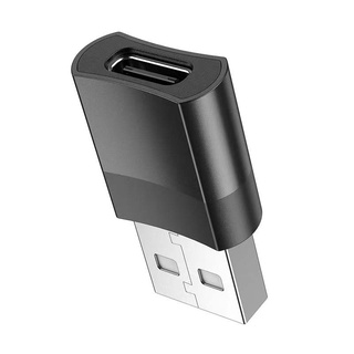 ตัวแปลง Hoco UA17 USB to Type-C USB TO TYPE-C CONVERTER ADAPTER หัวแปลง Type C (Female) เป็น USB-A (Male)