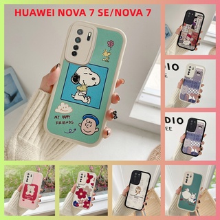 เคส HUAWEINOVA 7 SE 7 7 SE เคสโทรศัพท์ซิลิโคนกันกระแทก สนูปปี้. ลายน่ารัก KLQ